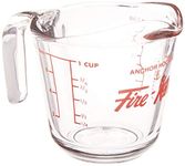 Anchor Hocking 77895 Fire-King Measuring Cup, Glass, 1-Cup