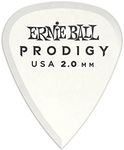 Ernie Ball 2.0 mm White Standard Prodigy Picks 6-Pack
