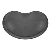 ABRONDA Gel Keyboard & Mouse Wrist Rest Set - Keyboard Wrist Rest Pad & Mouse Support for Office Gaming Pad Computer Laptop Ergonomic Comfortable Pain Relief- Pad Set (Mouse Support Only)