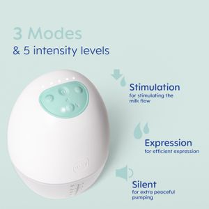 MAM Move Double Wearable Breast Pump – Hands-Free, Portable