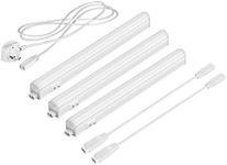 Parlat LED Under-Cabinet luminaires Rigel, Each 31.3cm, 40cm Cable, Each 445lm, White, Set of 3, BS