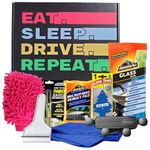 llanochslif I Love My Car Bundle of First Car Accessories & Car Kits for First Time Drivers - Car Kit for Drivers & Car Lovers - Car Cleaning Kit with Car Accessories for Men - Car Enthusiast Kit