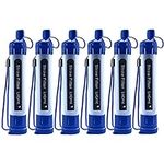 Logest 6 Pack Water Filter Straw - 