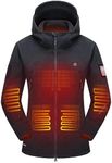 DEWBU Heated Jacket Polar Fleece wi