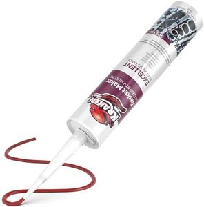 Kraken Bond Red RTV Silicone Gasket Maker - (1x10.1 fl.oz) High Temp Silicone Sealant for Automotive, Heat Resistant Up to 600F, Oil Resistant Automotive Silicone Sealant, 1 Pack