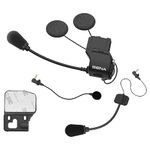 Sena 50S Universal Clamp Kit with Sound by Harman Kardon Speakers and Mic, Black