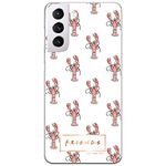 Warner Bros. Friends 010 Phone Case Optimally Adapted for Samsung S21 Plus White