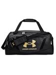 Under Armour polyester 30 Cms Duffle Bag(1369222_Black)