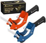 New Improved Design, Packaging Tape Dispenser with Quick Load Feature. Commercial Grade Tape Gun for Tapes Up to 3 Inch Wide. Industrial Durability. Perfect for Sealing Ship, Move, Storage Boxes. (2)