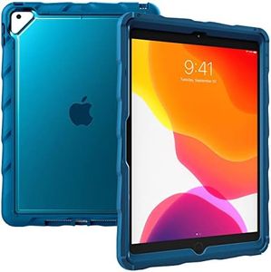 Gumdrop DropTech Clear Case Fits Apple iPad 9th | 8th | 7th Gen (10.2-inch) Designed for K-12 Students Teachers & Classrooms–Drop Tested Rugged Shockproof Bumpers for Reliable Device Protection – Teal