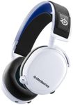 SteelSeries Arctis 7P+ White Wireless USB-C Gaming Headset for PlayStation PC, Mac, & Nintendo Switch - Lossless 2.4 GHz - 30 Hour Battery Life - 7.1 Surround Spatial Audio