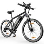 ESKUTE M100 Electric Bike, 27.5" Electric Mountain Bike, 250W Brushless Motor, 36V 10.4Ah Removable Battery, LCD Display, E-MTB E-bike Electric Bicycle For Adults Men Women