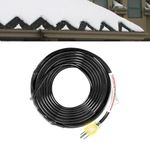 HEATIT JHSF1 Self Regulating Pre-Assembled Heating Cable 50-feet 120V Roof De-Icing and Pipe Prevention