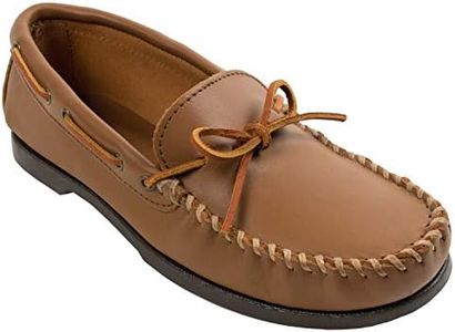 Minnetonka Men's Camp Moccasin, Maple, 16 M US