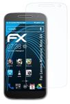 atFoliX Screen Protection Film compatible with Lenovo Motorola Moto G4 Screen Protector, ultra-clear FX Protective Film (3X)