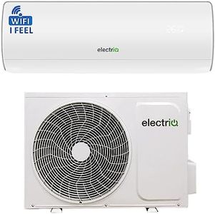 12000 BTU Smart WiFi A++ Easy-fit DC Inverter Wall Split Air Conditioner with 5 Meters Pipe kit - Wall Mounted Air Conditioning Unit with 5 Years Warranty