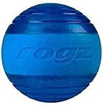 Rogz 10ROGZ56 Squeekz Fetch Ball for Dog, Blue