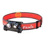 Fenix HM65R-DT Lightweight Dual Beam Running, Camping, Outdoor, Sports Headlamp with Sport Headband System Dark Purple Colour (Black)