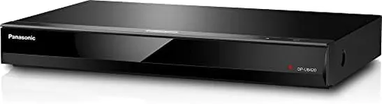 Panasonic Streaming 4K Blu Ray Player, Ultra HD Premium Video Playback with Hi-Res Audio, Voice Assist - DP-UB420-K (Black)