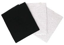 UFT UNIVERSAL COOKER HOOD FILTERS WITH 1 GREASE SATURATION INDICATOR FILTERS & 1 CHARCOAL FILTER