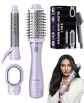 Ownair Hot Air Brush for Hair with Dryer, 4 Heat & Speed Modes, Warm Air Styling, 1200 Watts, Hair Dryer for Women, Styling Brush with 360° Swivel Cord for Easy Styling