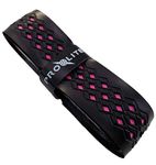 Prolite No-Sweat Diamond Grip for Pickleball Paddles, Racquetball, Squash, Platform Tennis, Badminton and More (Pink Underlay)