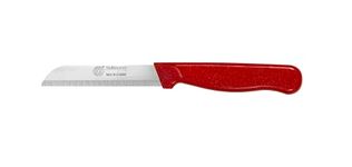 GGS Solingen Knife Red Vegetable Knife and Fruit Knife Tomato Knife Serrated Steak Knife Dishwasher Safe German Stainless Steel Chef Kitchen Knife