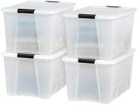 IRIS USA 72 Qt Stackable Plastic St