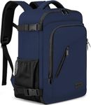WENIG for Ryanair Cabin Bags 40x20x25 Underseat Carry-ons Bag 20L Small Hand Luggage Rucksack Cabin Size for Airplanes Flight Bag Travel Backpack Fit 14 Inch Laptop with USB Charging Port-Blue