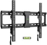 USX MOUNT Fixed TV Wall Mount for 37-82 Inch TVs up to 132 Lbs, Low Profile TV Wall Bracket Fit Wood Studs 16", 18", 24", TV Mount with Max VESA 600x400mm, Quick Locked and Release, XFL009