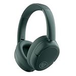 JLab JBuds LUX ANC Smart Active Noise Cancelling Headphones - Over Ear Wireless Headphones with Microphone, 70+ H Playtime Foldable Bluetooth Earphones with Multipoint & Customisable Sound, Sage