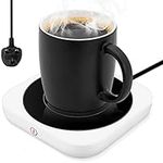 Coffee Mug Warmer, Electric Cup Warmer Tea Warmer for Office Desk, 3 Temperature Settings Waterproof, Drink Warmer for Coffee Milk Tea Water Cocoa, Desk Home Office Use, Christmas Birthday Gift