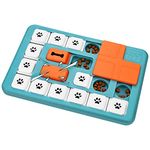 FOXMM Dog Puzzle Toys,Interactive Treat Puzzle Dog Toy for IQ Training & Mental Stimulating,Treat Puzzle Dispensing with Squeaky Design for Large Medium Small Smart Dogs(Advanced)