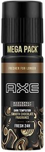 Axe Dark Temptation Long Lasting Smooth Chocolate Deodorant Body Spray, 215ml