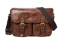 Messenger Bag For Men Leather Fossil