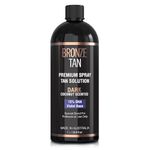 Bronze Tan Special DARK Blend Premium Spray Tan Solution For Spray Tanning Professionals - Coconut Scented Sunless Tanning Solution (1 Liter / 33.8 FL OZ)