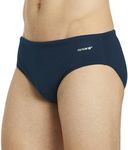 Sporti HydroLast Solid Brief Swimsuit - Navy - 30