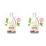 Koparo Natural Disinfectant Floor Cleaner Liquid | 1000ml | Jasmine Fragrance | Tile & Marble Cleaner | Eco-friendly & Non-Toxic | Skin Safe, Baby Safe & Pet Friendly (Pack of 2)