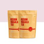 CHAI POINT Assam Masala Tea 400G | 100% Natural Spices | Single Origin Tea | Premium Masala Tea | Premix Tea | Chai Patti | Masala Chai (Pack of 2) | Assam Tea