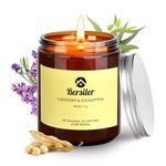 Bersiler Scented Candles Aromatherapy Candles, 7OZ Lavender Eucalyptus Candles Stress Relief and Relax for Home & Bedroom Gift for Women/Men Soy Wax (Lavender Eucalyptus 1 Jar)