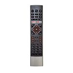 7SEVEN® Compatible HTR-U27e with Haier Smart Tv Remote Along Google Assistance Suitable for HQGA UGA GA Series 32 40 43 50 55 58 65 75 Inch Ready HD Full UHD QLED Android Television - Pairing Must !