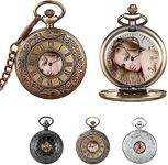 Custom Pocket Watch with Photo and 