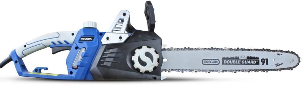 Hyundai 16" Electric Chainsaw – 2400W Powerful Wood Cutter