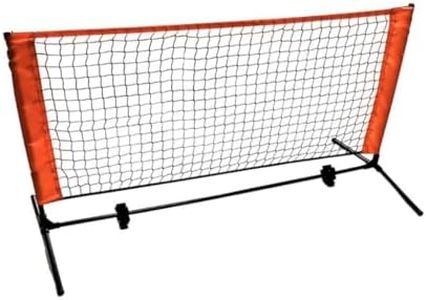 STARTIST Mini Pickleball Net Indoor/Outdoor with Sturdy Frame 87cmx136cm Silent Pickleball Equipment Game Net Easy Setup