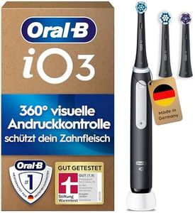 Oral-B iO Series 3 Elektrische Zahnbürste, Schwarz