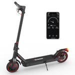 IScooter Electric Scooter, i9 Electric Scooter Adults, 8.5”Solid Tires, 30km Range, 3 Speed Mode, Foldable Electric Scooters with APP, Double Braking System for Adults and Teens