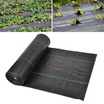 automoris 4FTx250 FT 3.2OZ Weed Barrier Landscape Fabric for Outdoor Gardens, Non Woven Weed Fabric, Garden Landscaping Fabric Roll - Weed Control Fabric in Rolls, Easy Setup & Superior Weed Control