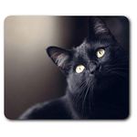 Beautiful Black Cat Mouse Mat Pad Computer PC Laptop Mum Sister Birthday Office Home Desk Accessory Gadget 2603