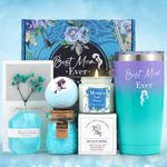 LINROMIA Gifts for Mom, Birthday Gifts for Mom from Daughter Son, Christmas Gifts for Mom, Spa Gift Basket for New Mom, Best Mom Ever Gifts for Mom Mother in Law Wife