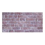 IZODEKOR 3D Wall Panels Brick Effect - Cladding, Stone Look, Styrofoam Facing for Living Room, Kitchen, Bathroom, Balcony, Bedroom, Back of Counter and Teras | Stone Bridge